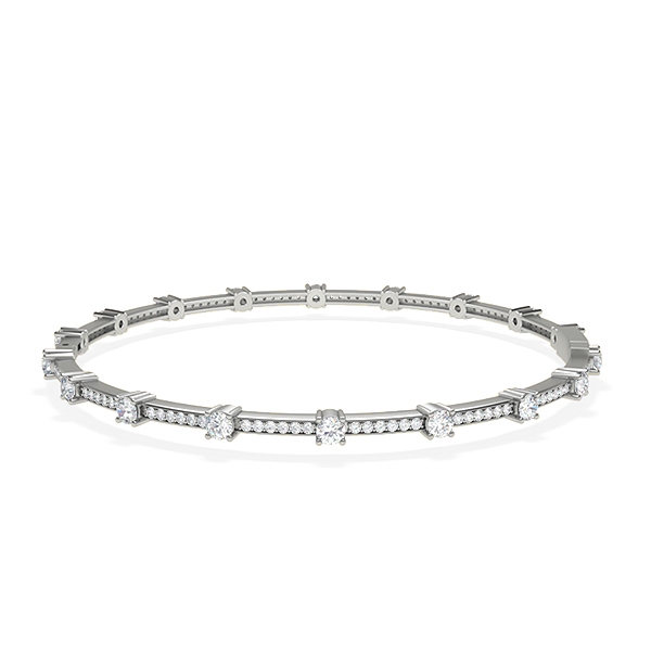 Isabell in 18k White Gold