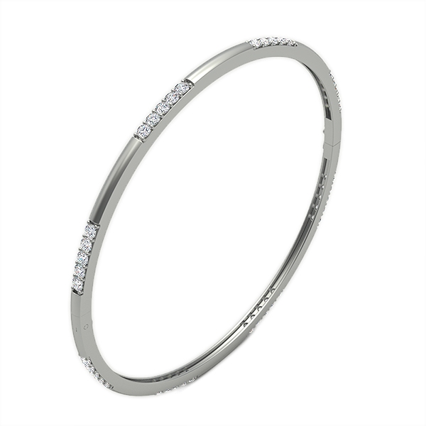 Clare in 18k White Gold — view 2