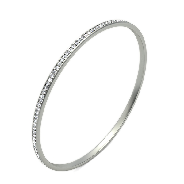 Ginny in 18k White Gold — view 2