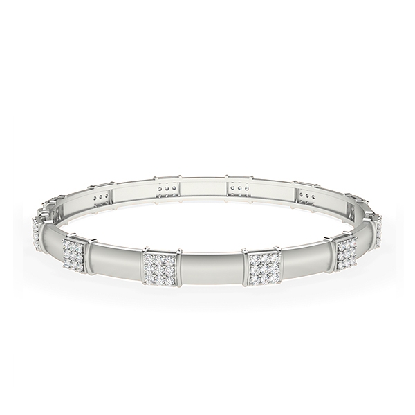 Yasmine in 18k White Gold