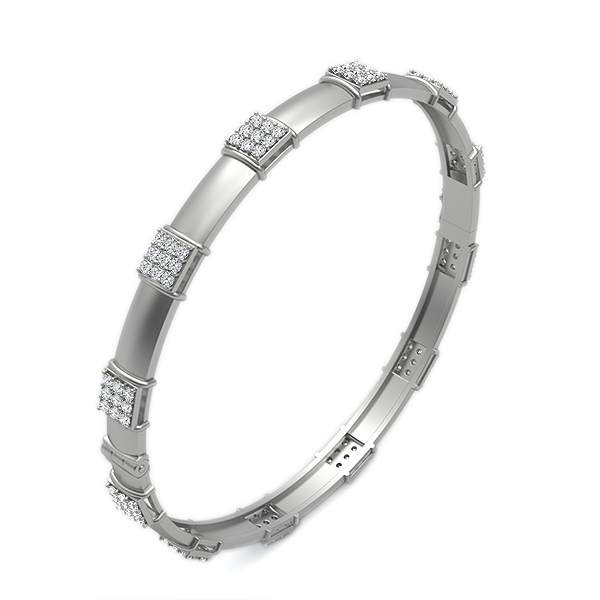 Yasmine in 18k White Gold — view 2