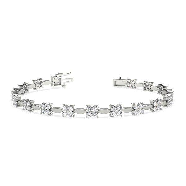 Charley in 18k White Gold