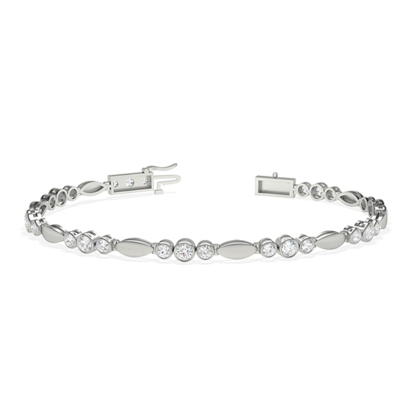 Irina in 18k White Gold