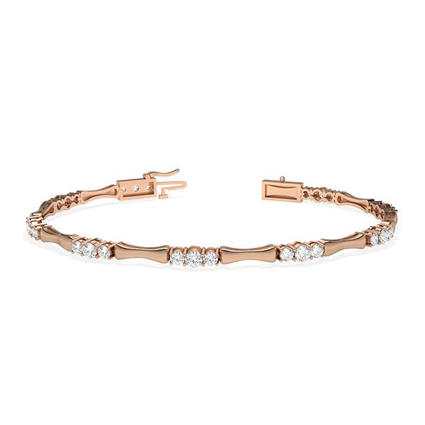 River in 18k Rose Gold
