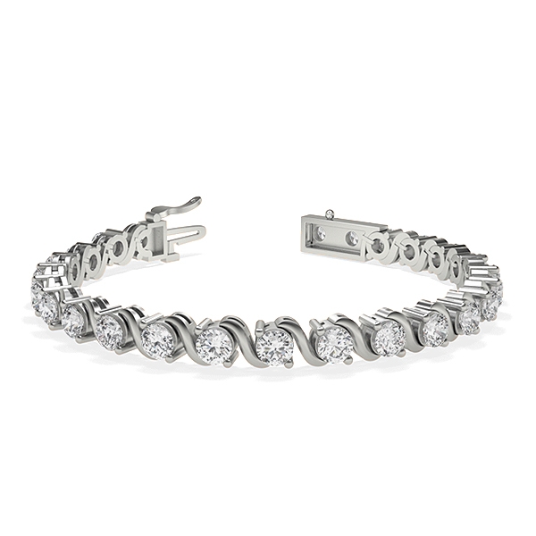 Elyza in 18k White Gold