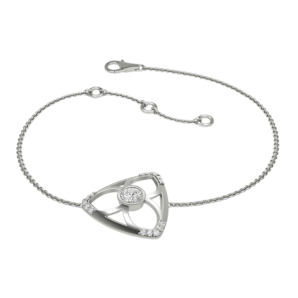 Misty in 18k White Gold