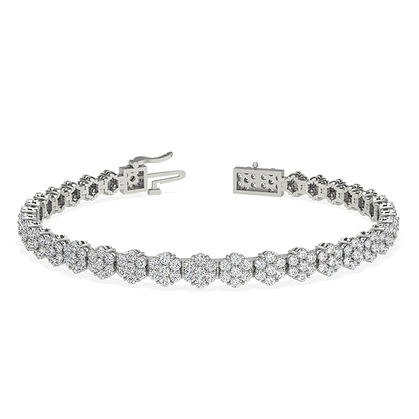 Becky in 18k White Gold