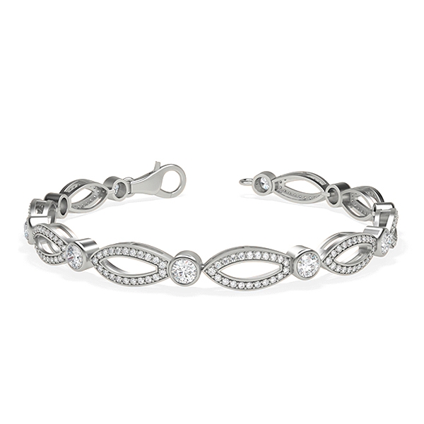 Rosemary in 18k White Gold