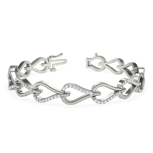 Sheena in 18k White Gold