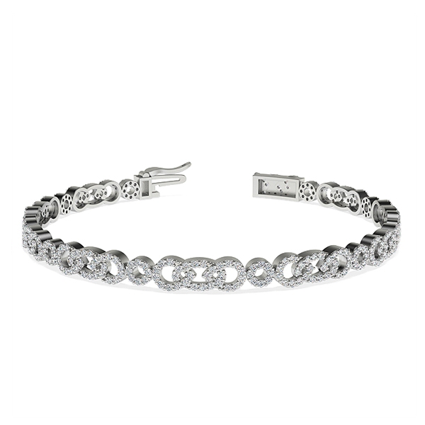 Steph in 18k White Gold