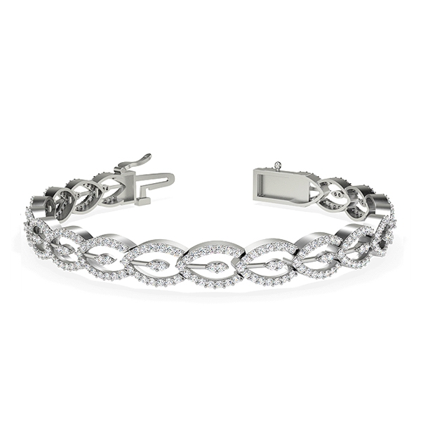 Melvina in 18k White Gold
