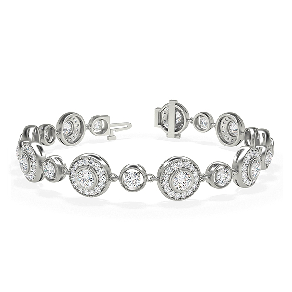 Gigi in 18k White Gold