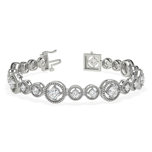 Veronica in 18k White Gold