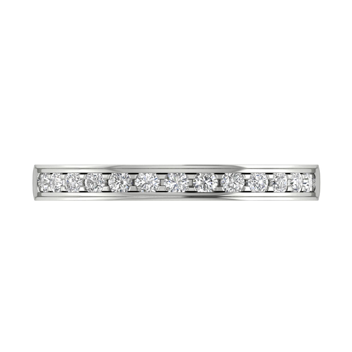 Edith in 18k White Gold — view 3