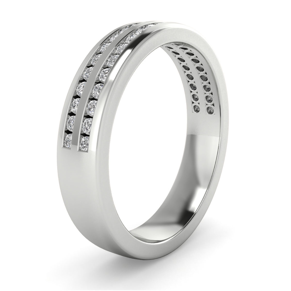 Ewa in 18k White Gold — view 5