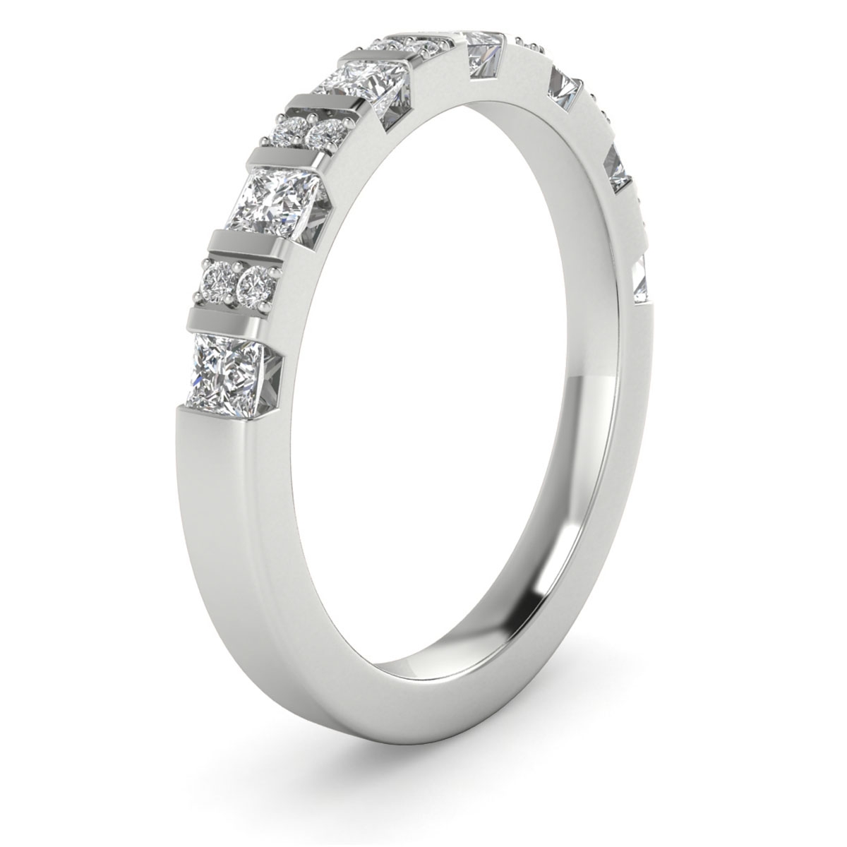 Zia in 18k White Gold — view 5