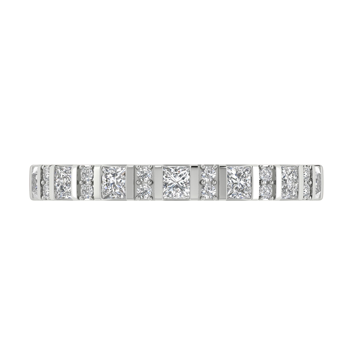 Zia in 18k White Gold — view 3