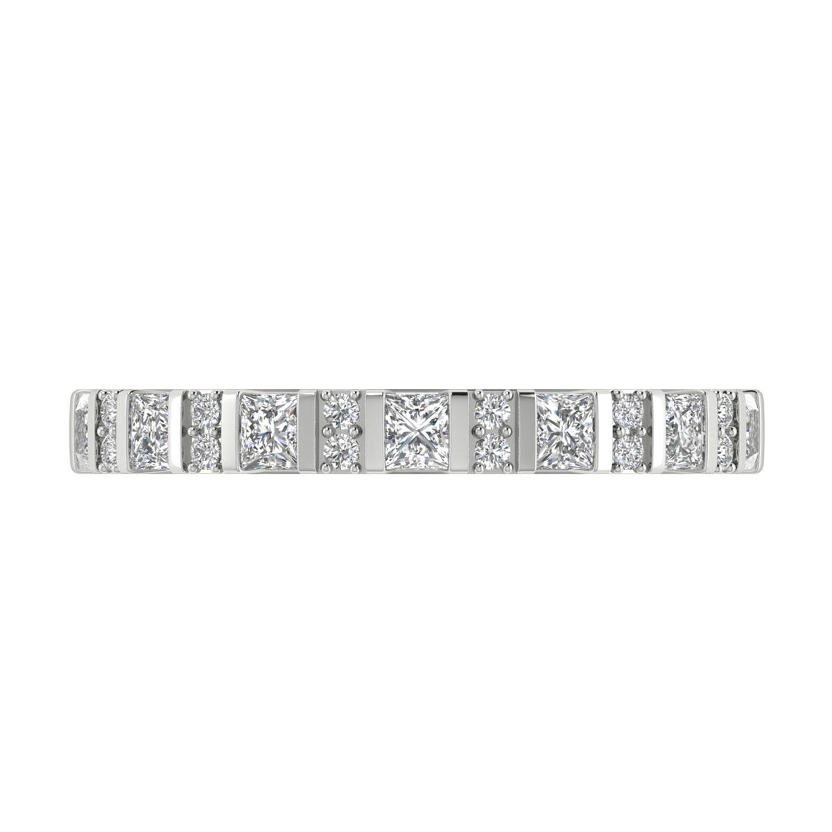 Zia in 18k White Gold — view 3