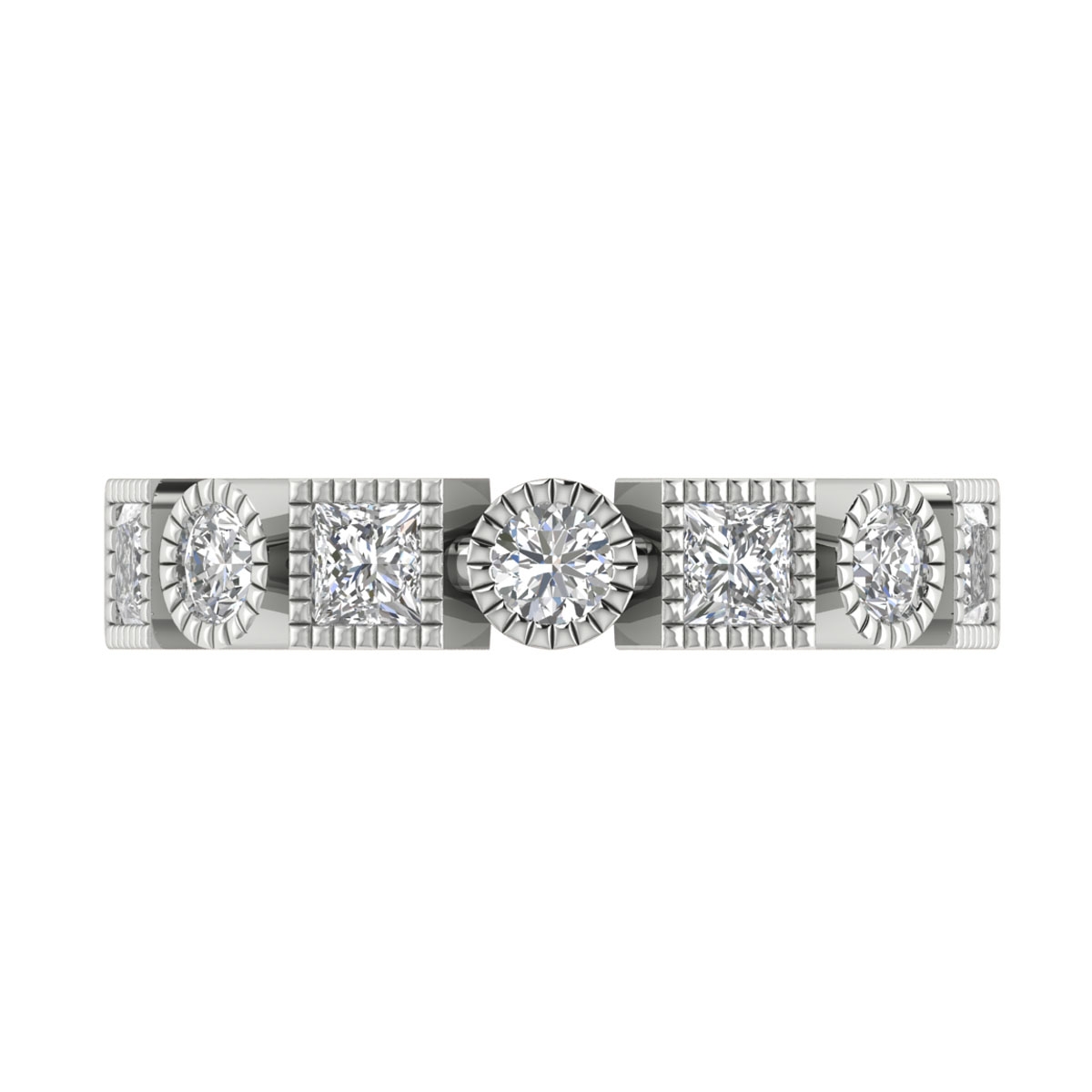 Vonda in 18k White Gold — view 3