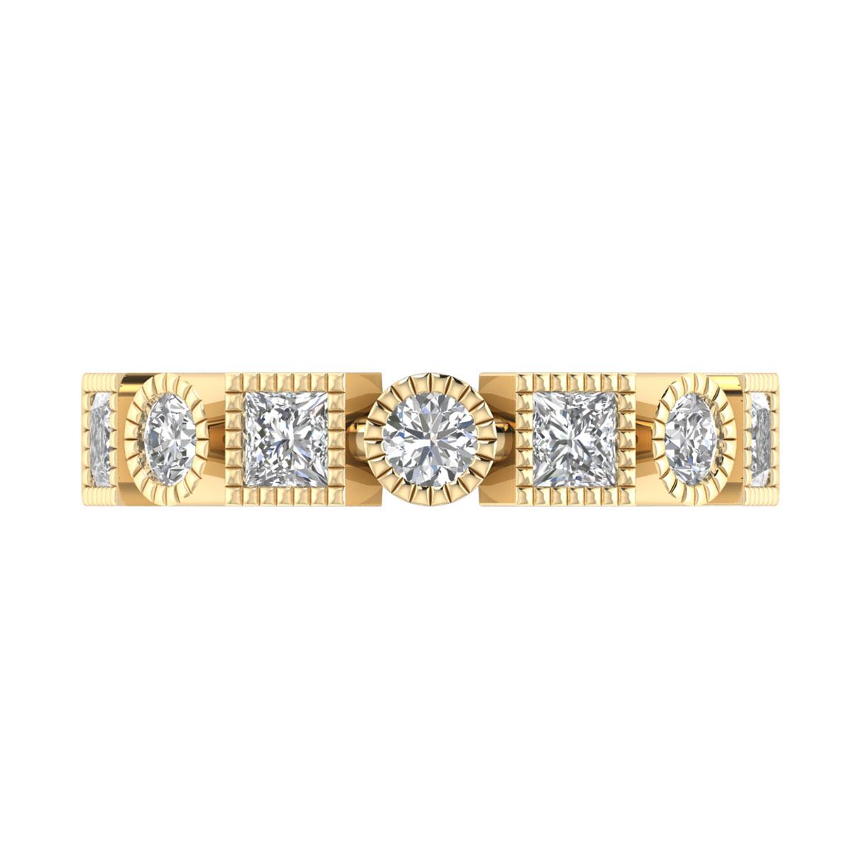 Vonda in 18k Yellow Gold — view 3