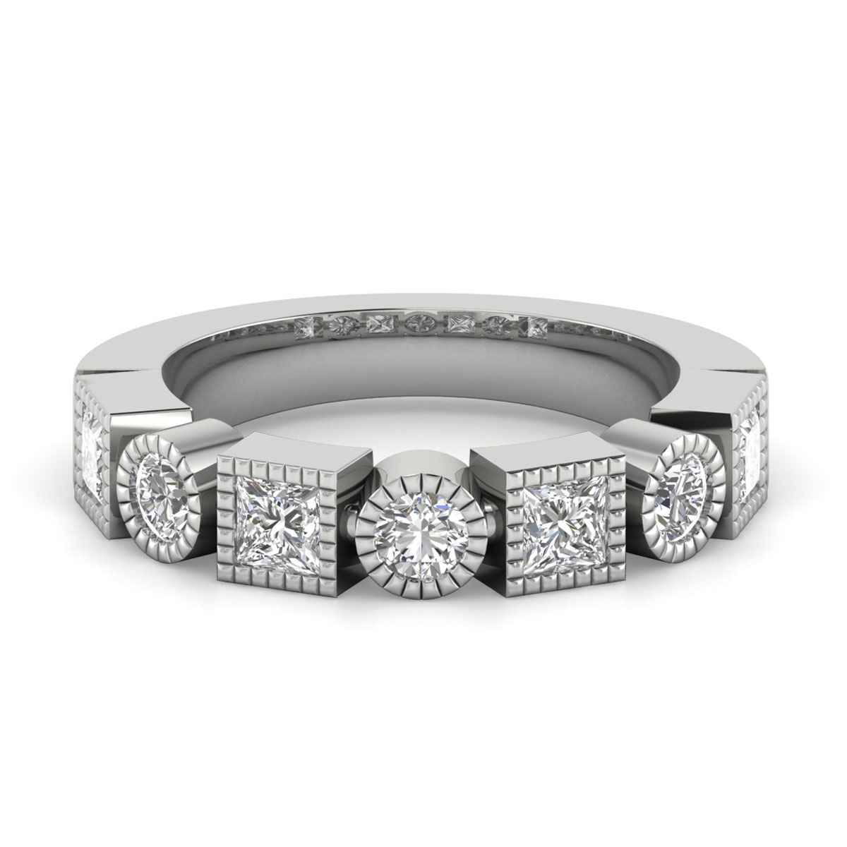 Vonda in 18k White Gold