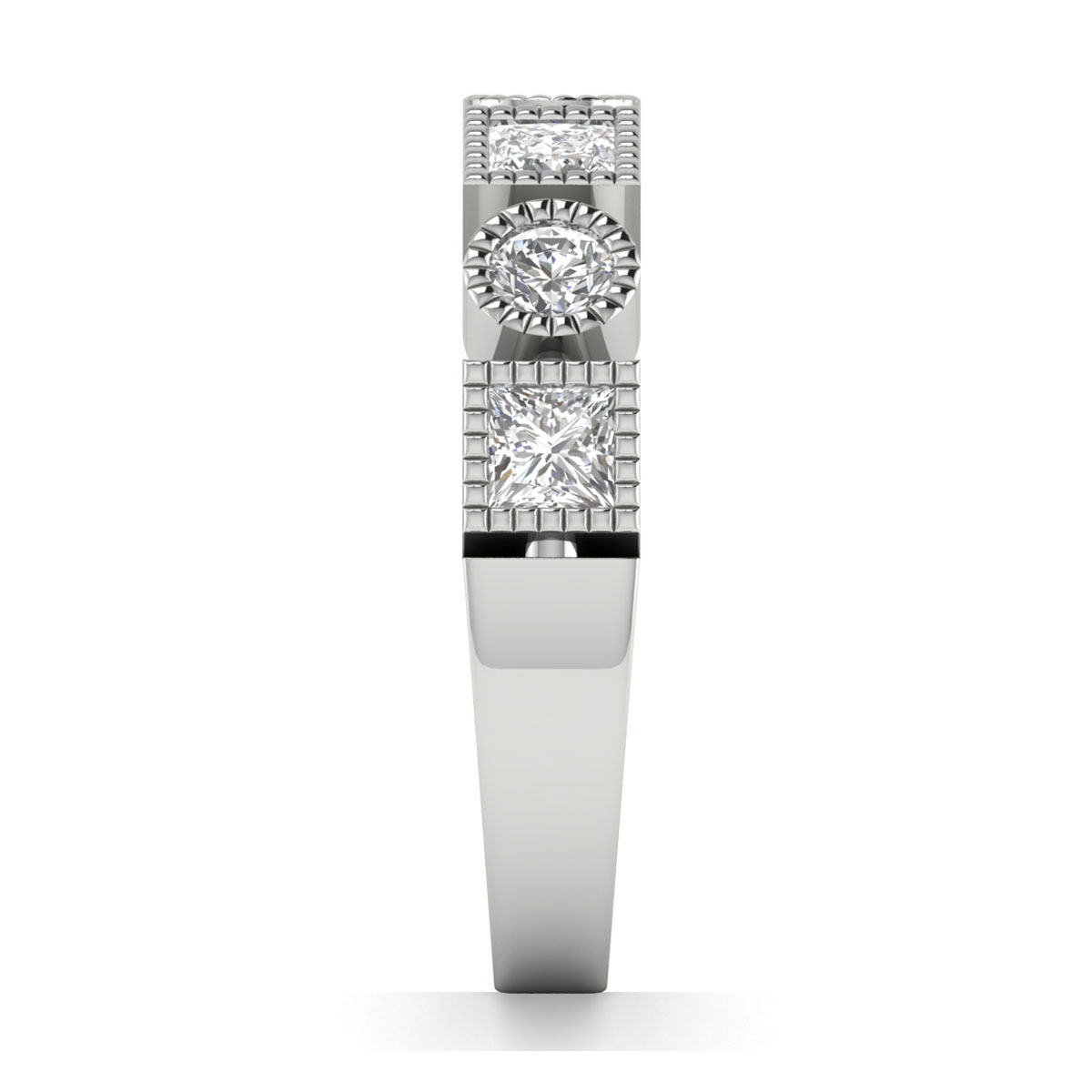 Vonda in 18k White Gold — view 4