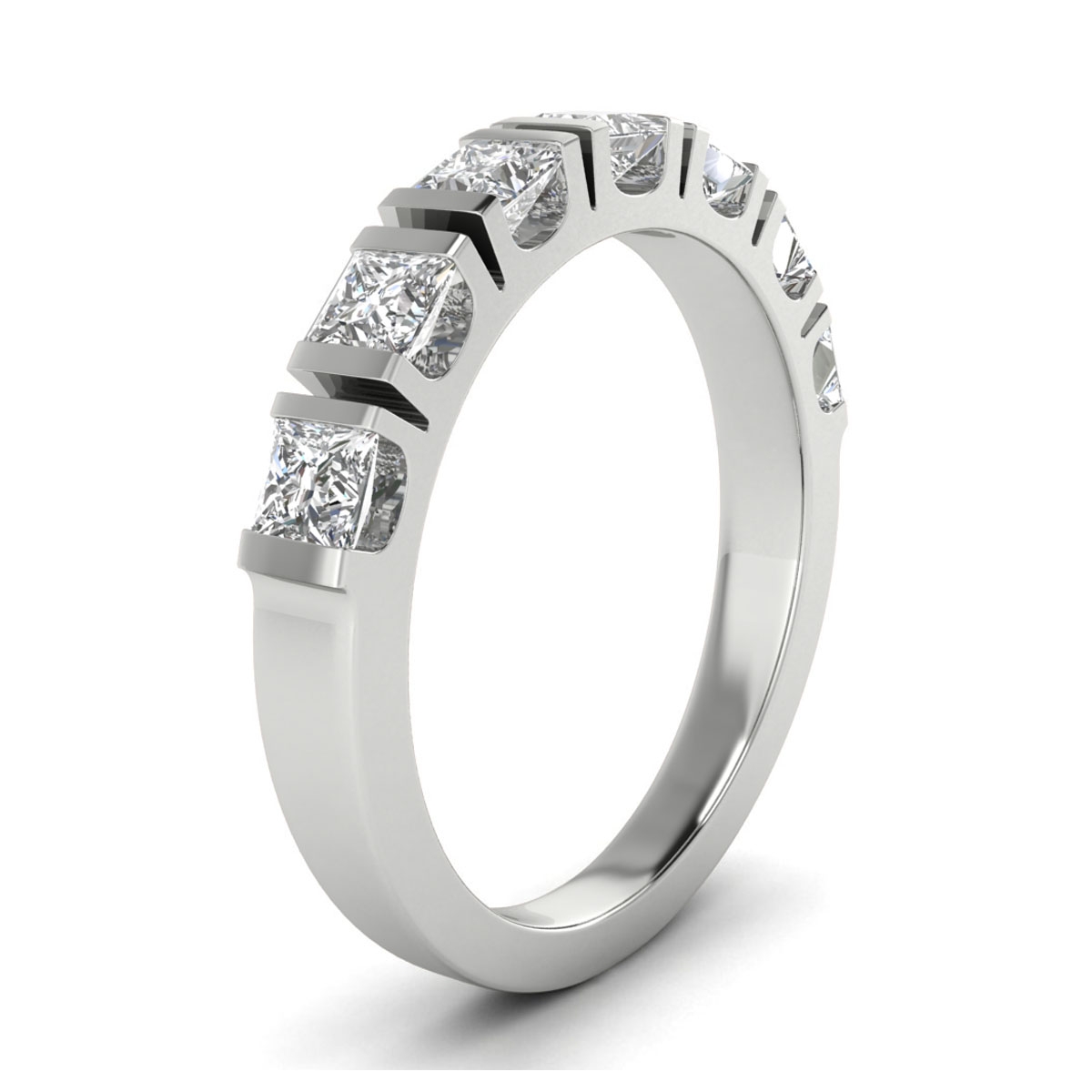 Una in 18k White Gold — view 5