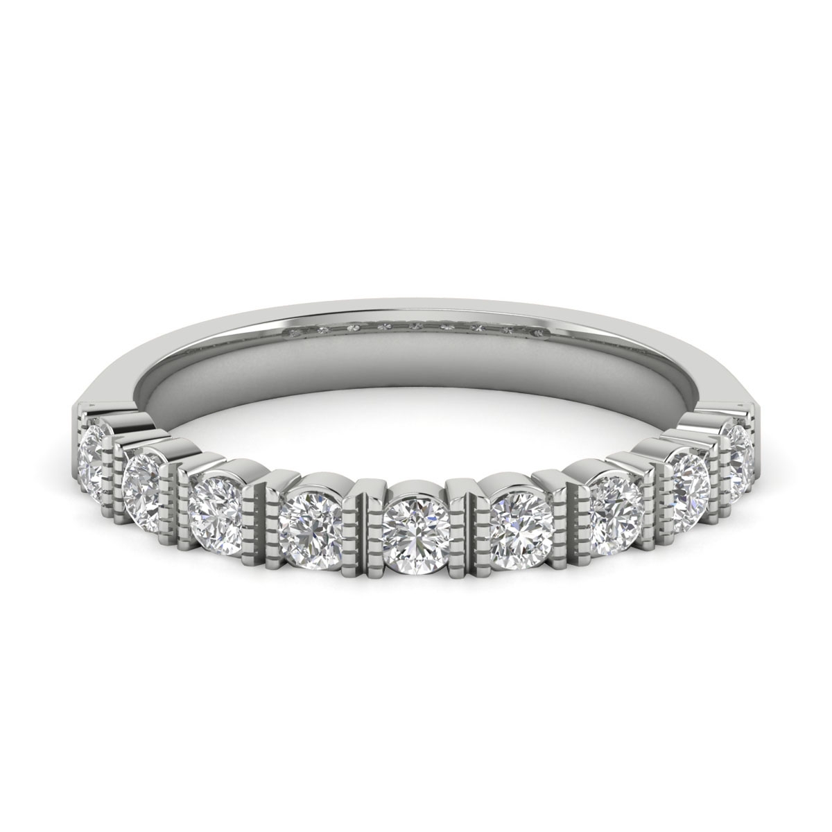 Justina in 18k White Gold