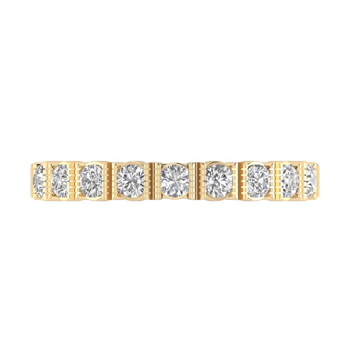 Justina in 18k Yellow Gold — view 3