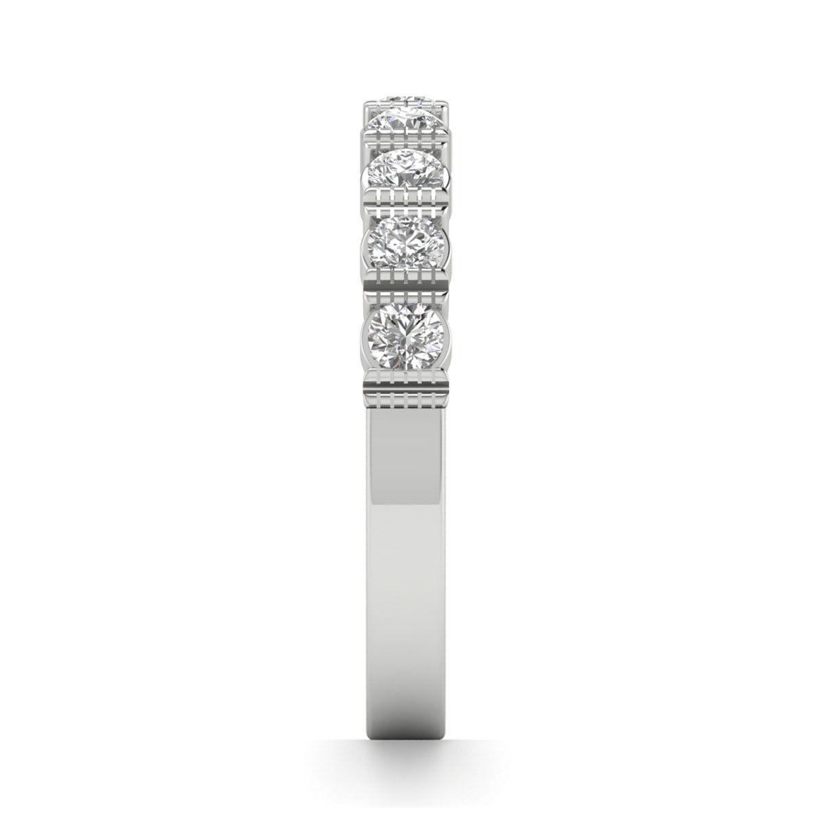 Justina in 18k White Gold — view 4