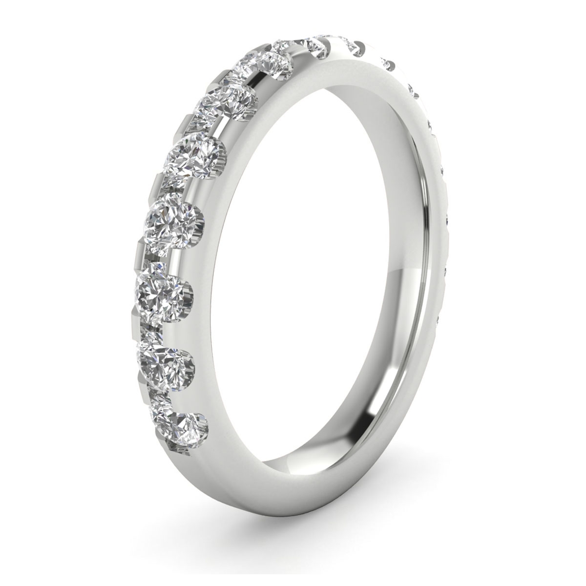 Iris in 18k White Gold — view 5