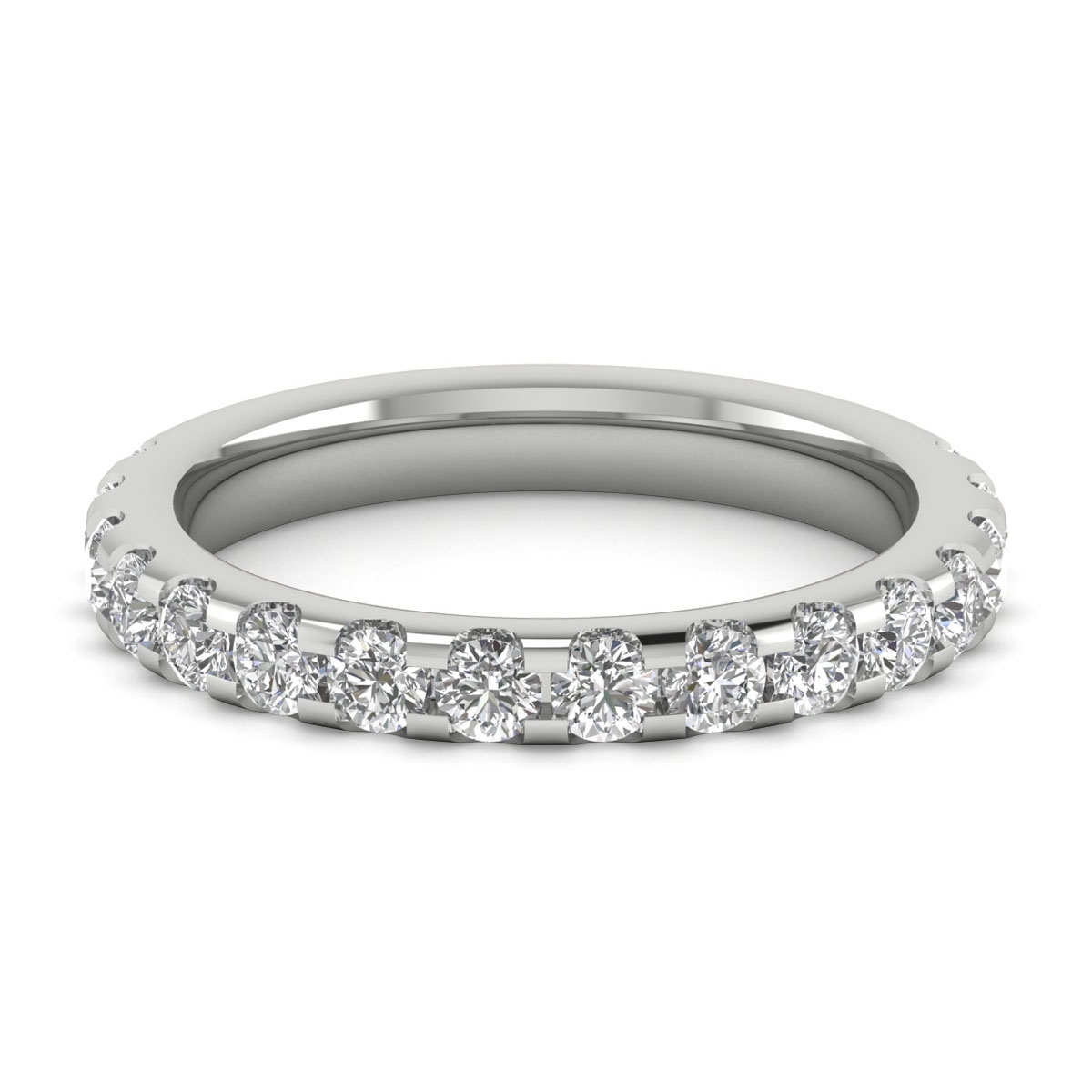 Iris in 18k White Gold — view 2