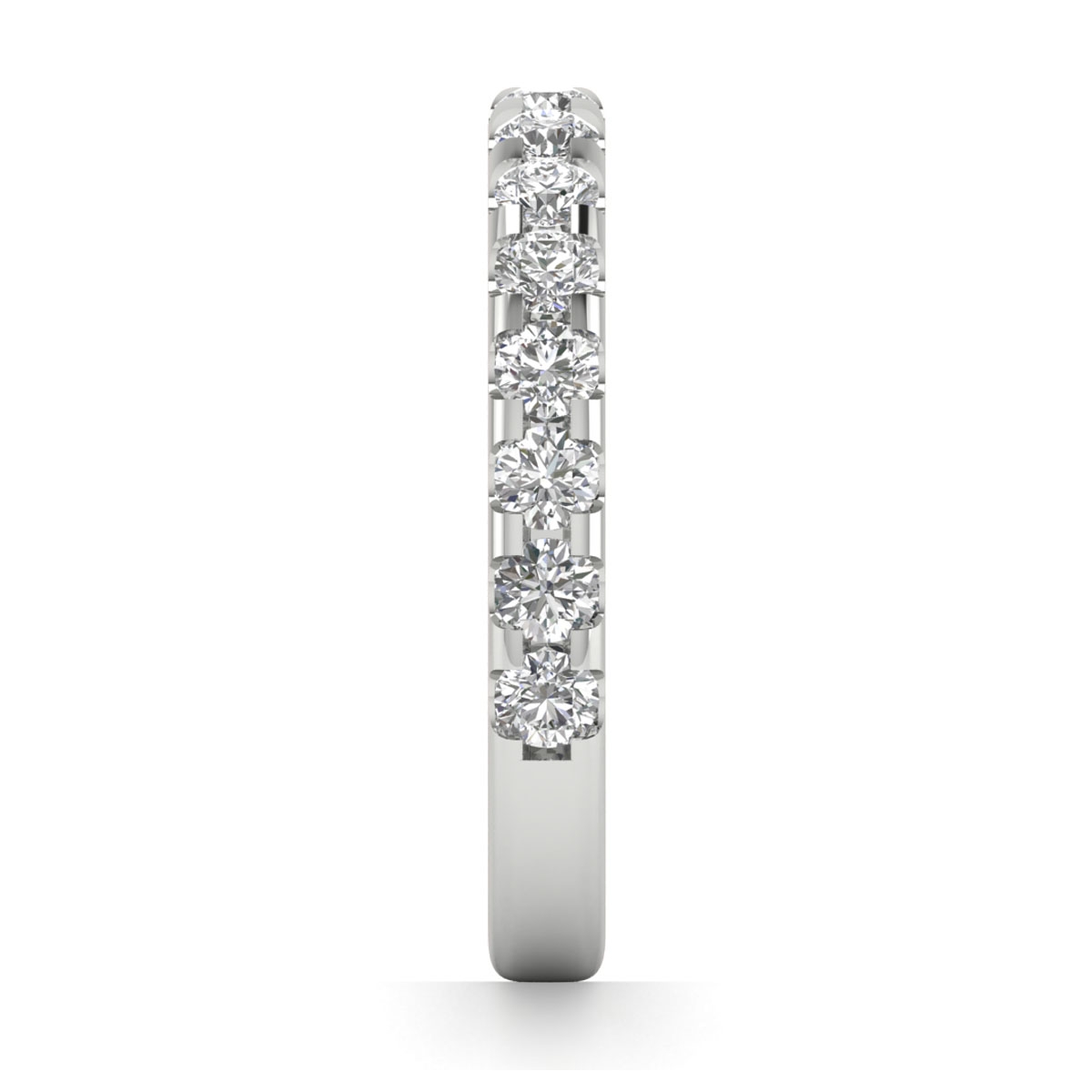 Iris in 18k White Gold — view 4