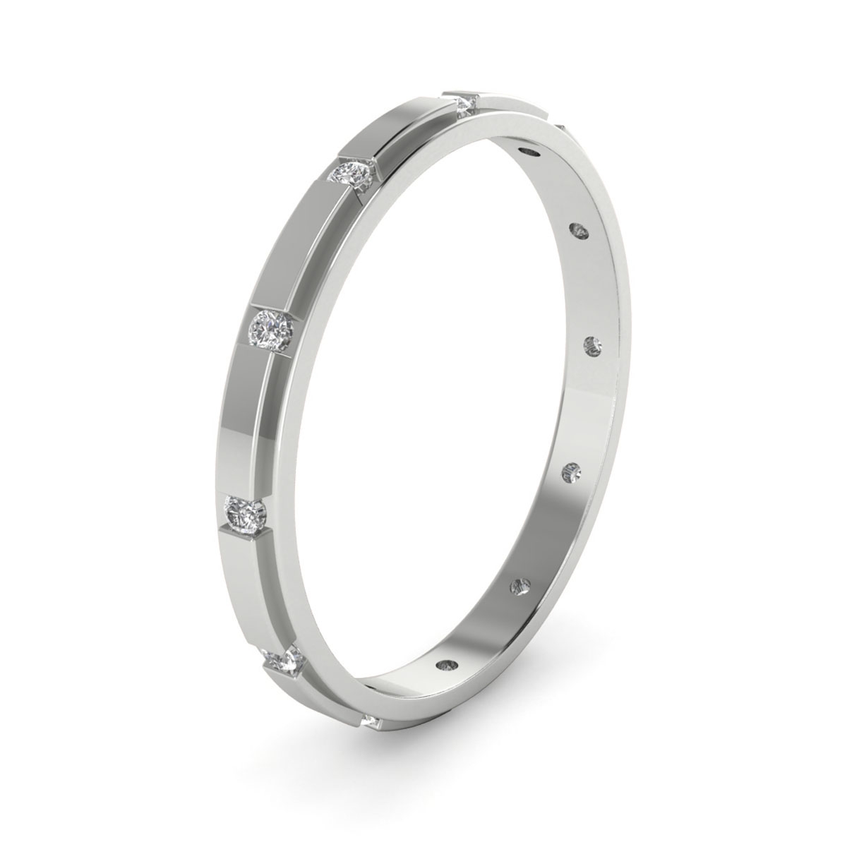 Honey in 18k White Gold — view 5