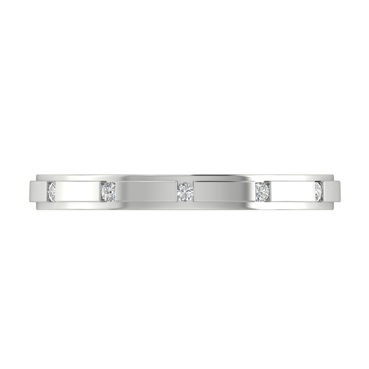 Honey in 18k White Gold — view 3
