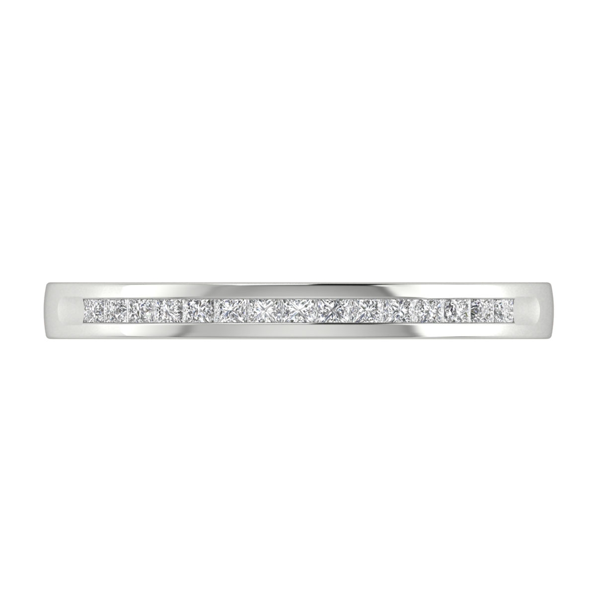 Haley in 18k White Gold — view 3