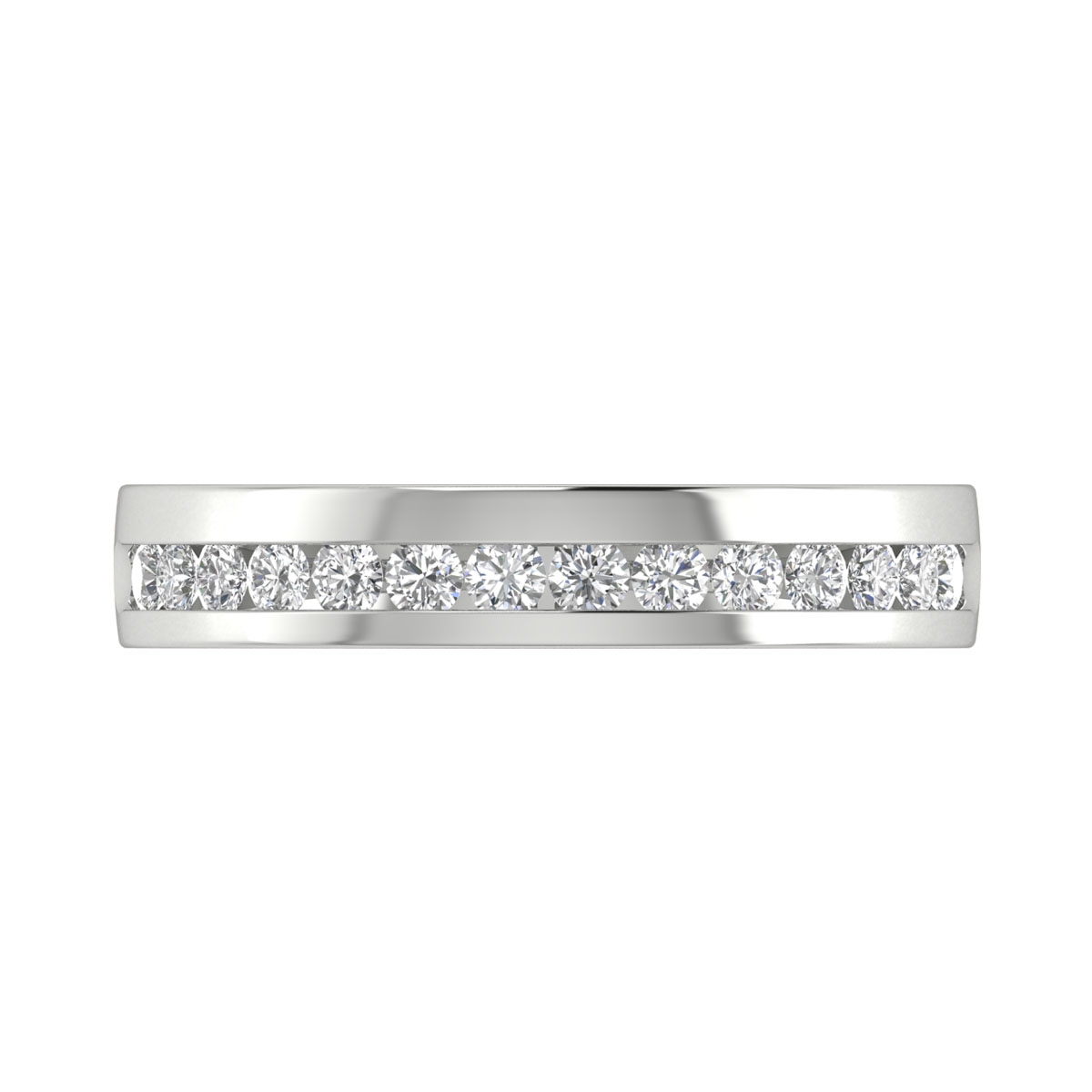 Goldie in 18k White Gold — view 3