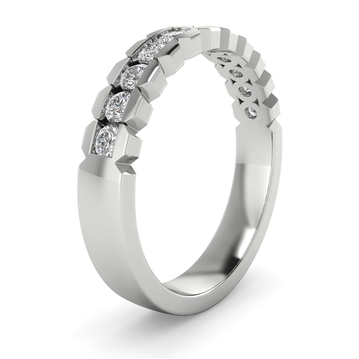 Freda in 18k White Gold — view 5