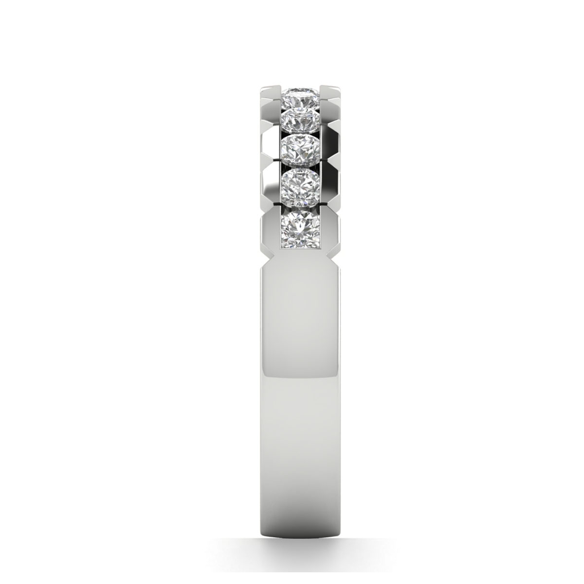 Freda in 18k White Gold — view 4
