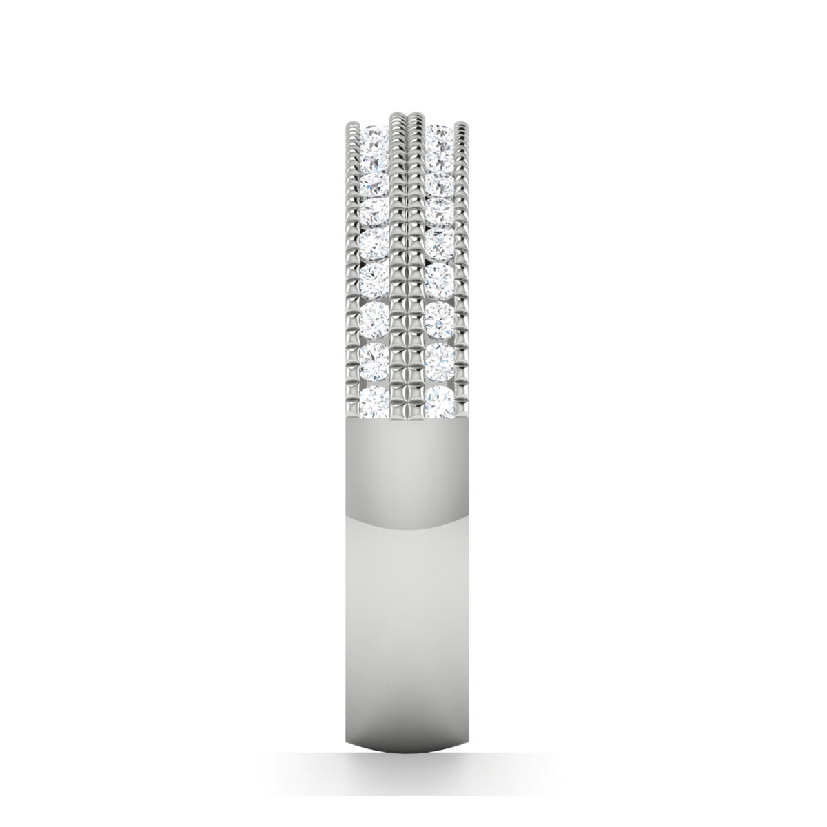 Fern in 18k White Gold — view 4