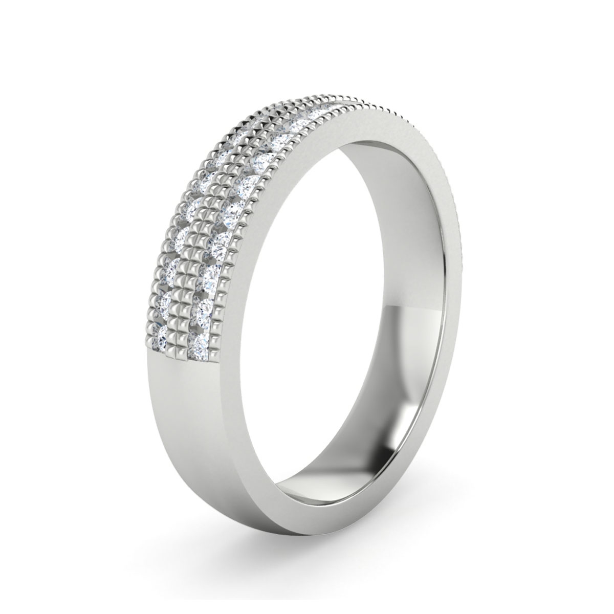 Fern in 18k White Gold — view 5