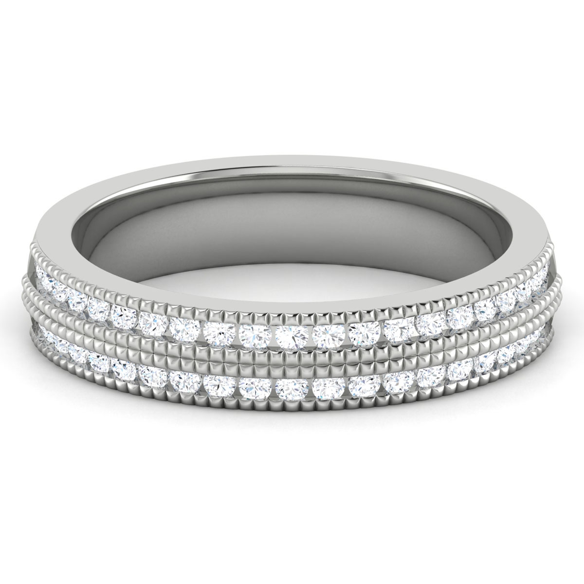 Fern in 18k White Gold — view 2