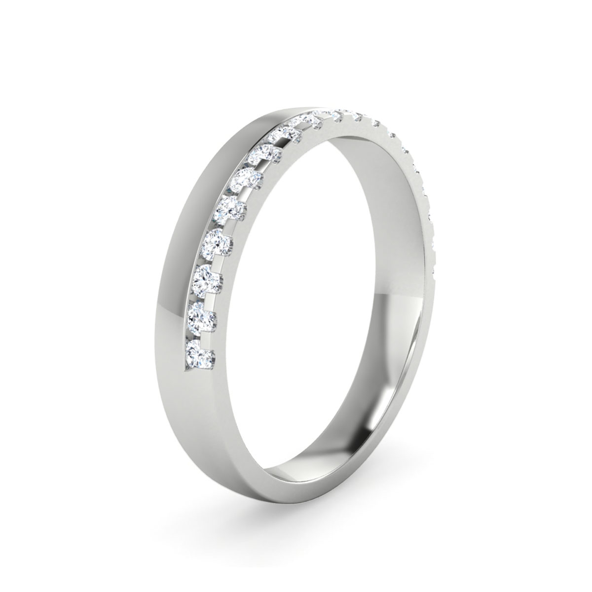 Cloe in 18k White Gold — view 5