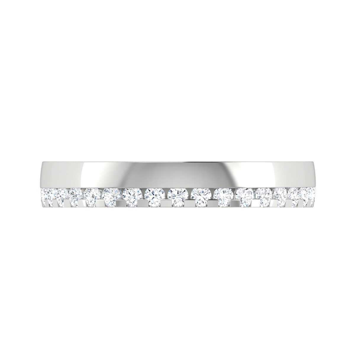 Cloe in 18k White Gold — view 3