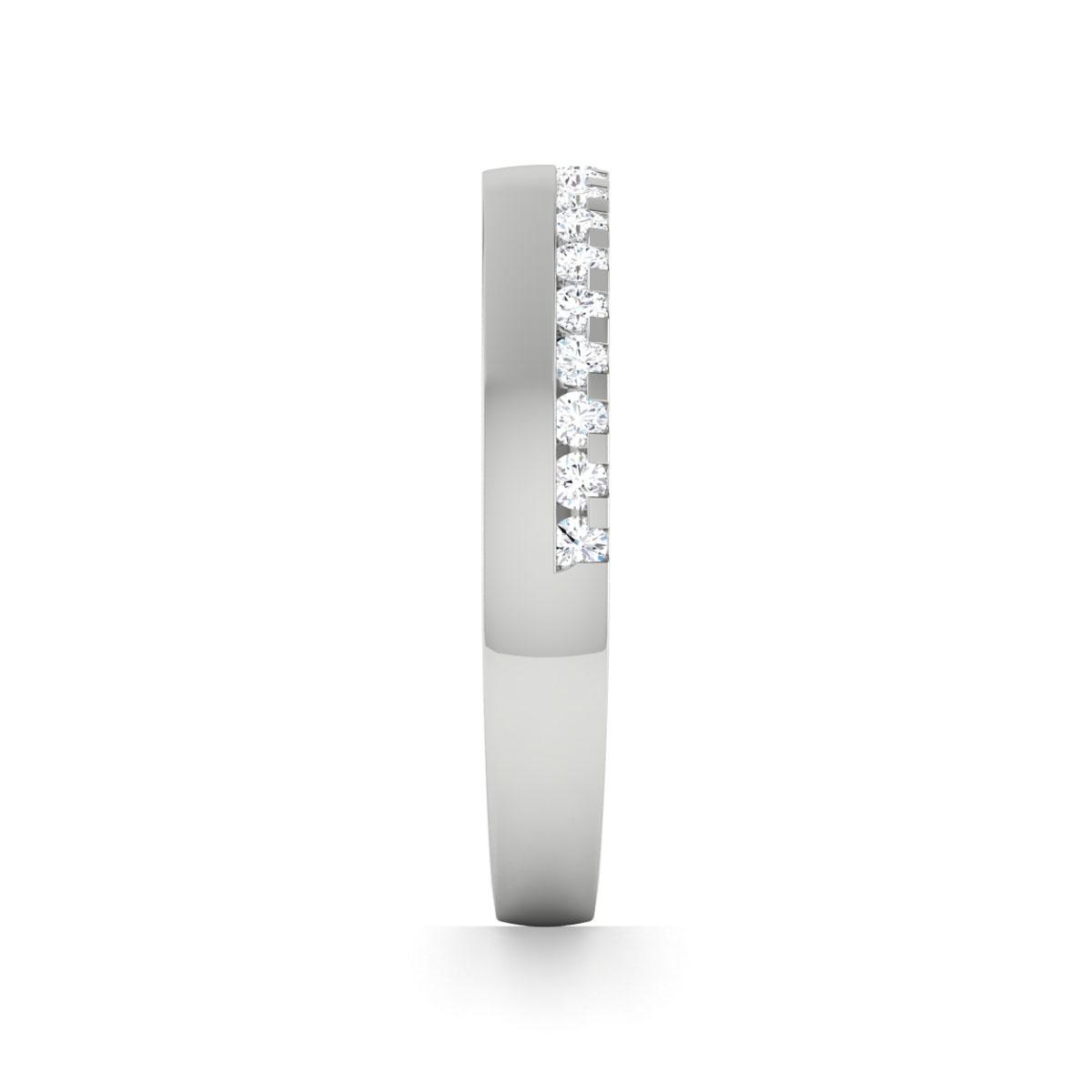 Cloe in 18k White Gold — view 4