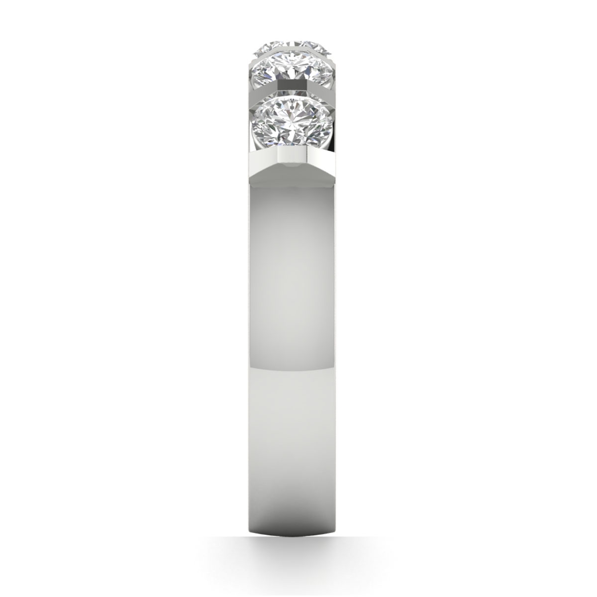 Clary in 18k White Gold — view 4