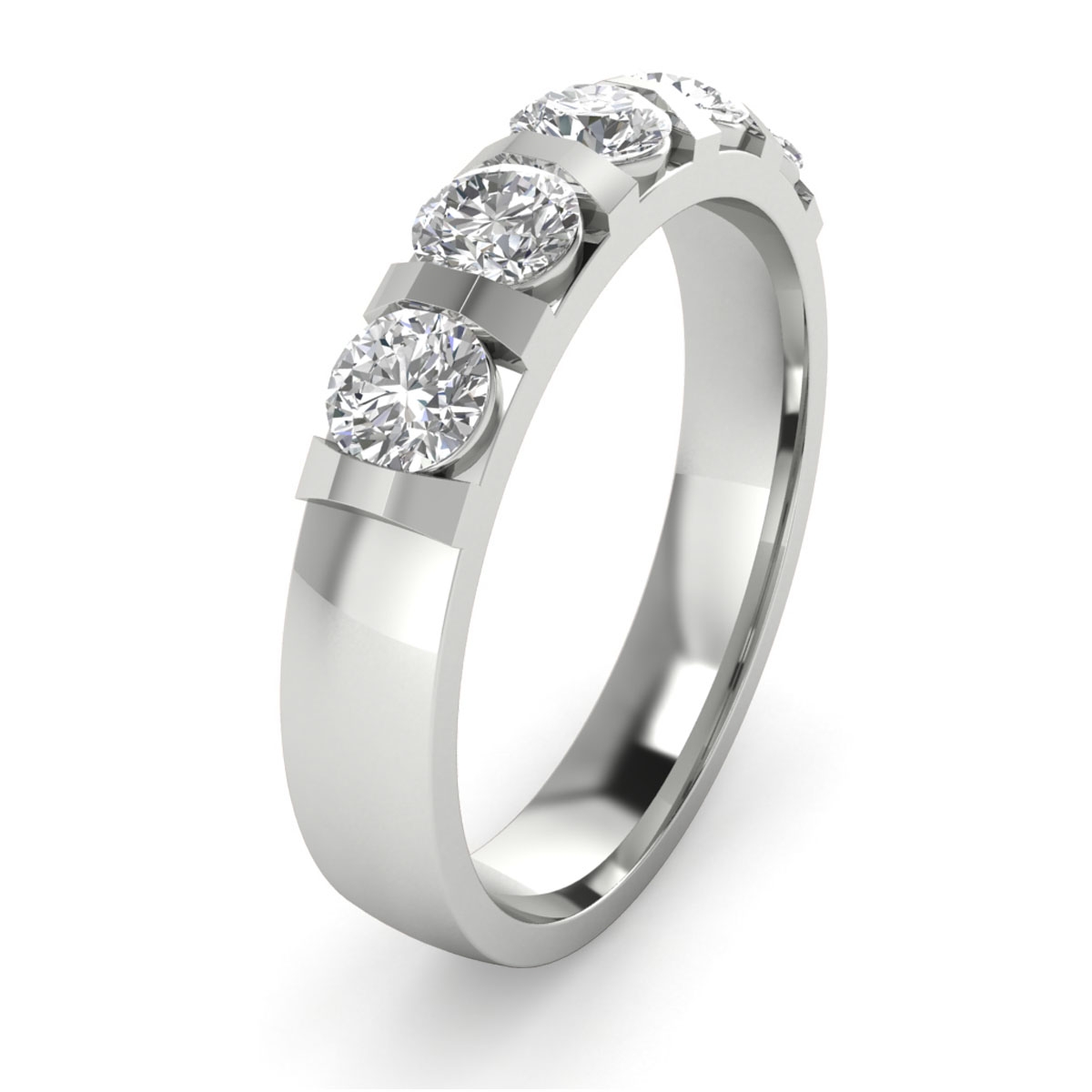 Clary in 18k White Gold — view 5