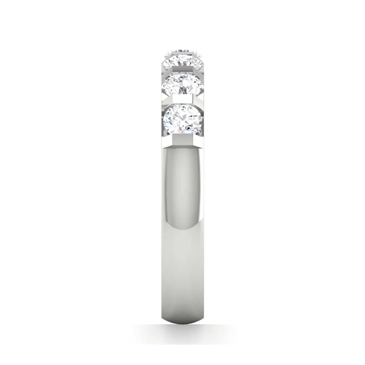 Clara in 18k White Gold — view 4
