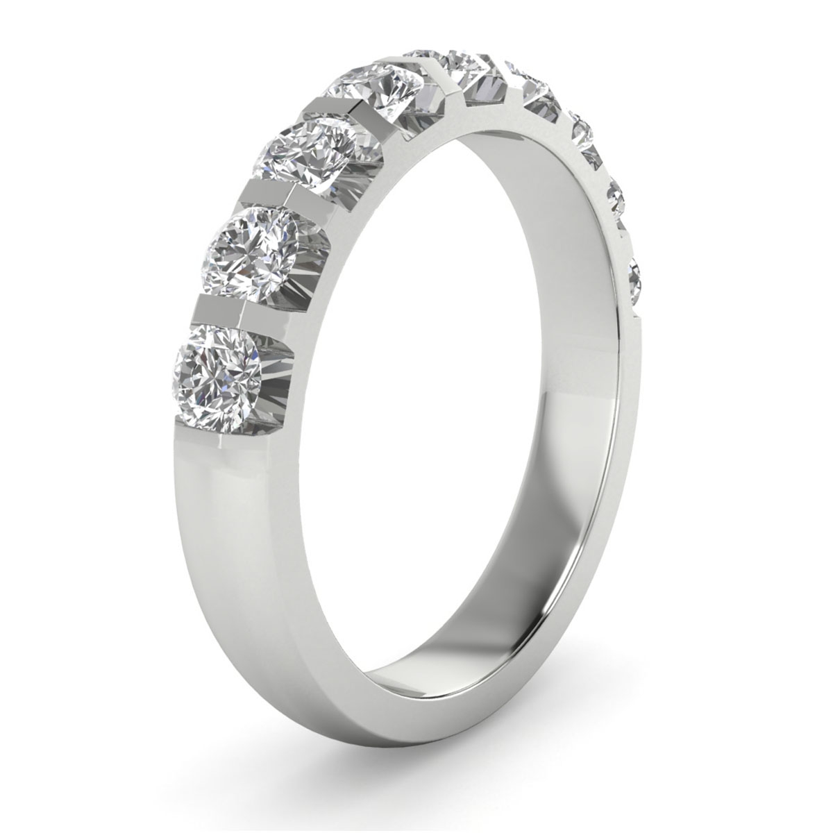 Bess in 18k White Gold — view 5