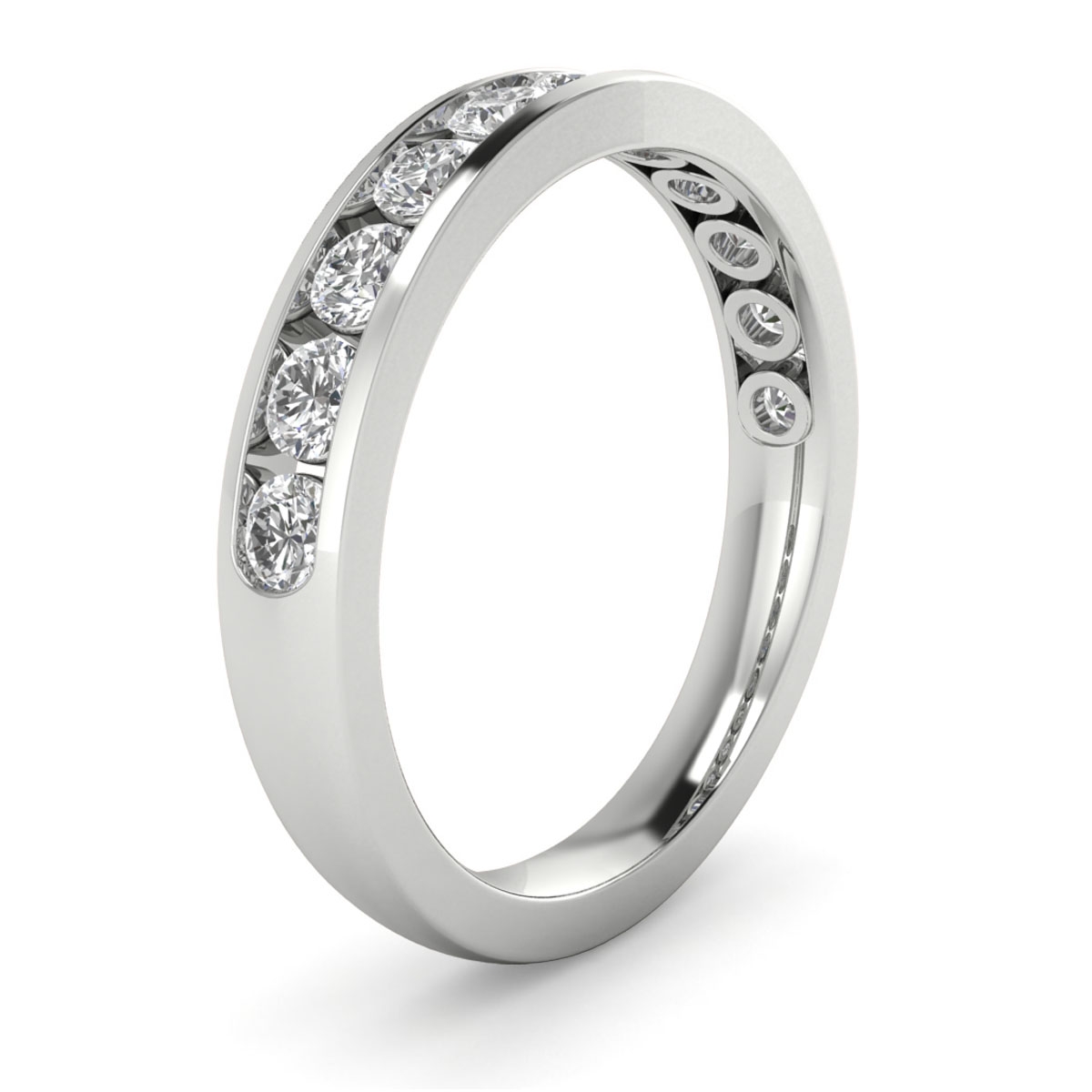Bernice in 18k White Gold — view 5